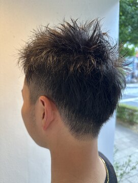 サンクチュアリー ウィズ コネクト(Sanctuary with connect) ツーブロック　メンズスタイル