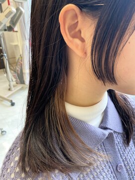エフエフヘアー(ff hair) back style☆インナーカラーvol.815