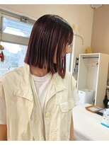 アスラン(ASLAN)&nbsp;【aslan】ロブ/ボブ/くすみピンク