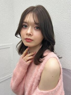  ジーナ 大阪茨木(Zina) 髪質改善＊黒髪レイヤーロング小顔カット美髪【Zina 大阪茨木】