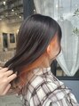 シアート(SHEART) インナーカラーのオレンジカラー♪