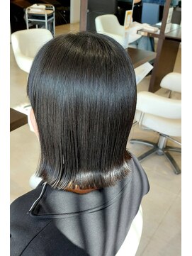 アメイジングヘアー 美沢店(AMAZING HAIR) 切りっぱなしボブ/外ハネボブ/艶髪/美髪/くすみカラー/透明感