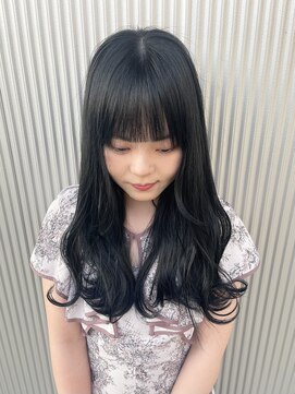 ヘアステーションフラット(HAIR STATION FLAT) ネイビーブラック