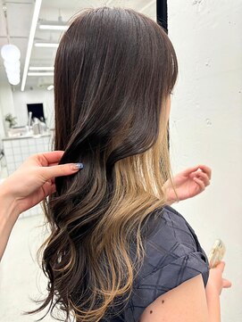 ジルスタジオ(JILL STUDIO) JILL STUDIO インナーカラー/ライトベージュ