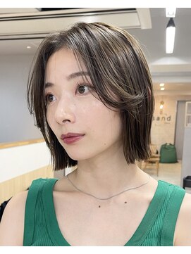 サンド クリア 横浜本店(sand clear) 垢抜けボブ