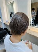 【目黒不動前】白髪ぼかしハイライト・傷まないカラー