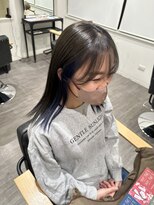 ココット 京橋店(cocotte)&nbsp;艶髪インナーネイビーブルーカラー