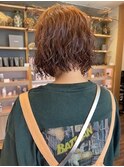 パーマ風bob