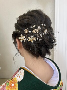 コワファースト 大分(COIFF1RST) 成人式前撮りヘアセット