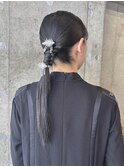 ヘアセットヘアアレンジカチモリヘア酸熱トリートメント