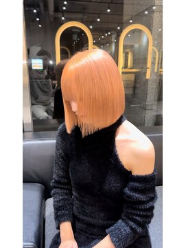 サロンドミルク 新百合ヶ丘店(salon de MiLK) ミルクティーベージュグレージュピンクカラーオレンジカラー