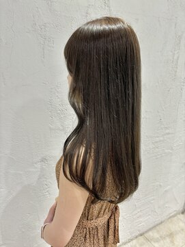 ラッド(Rad) 透け感抜群 オリーブグレージュ.