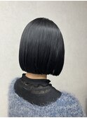 ボブ×ネイビーブラック