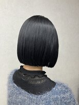 ルクス(luxe) ボブ×ネイビーブラック