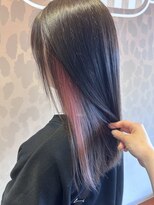 ディルガ ワッセ店(DILGA)&nbsp;ピンクイヤリングカラー×グレージュ