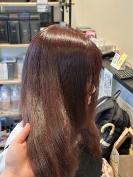 スーリール 東比恵店(Sourire) ピンクレッドブラウン