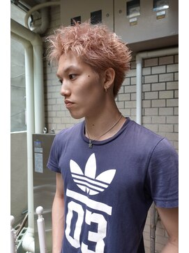 シイ(SIE) アクティブショート×パールピンクカラー