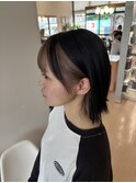 フェイスフレーミング×ベージュ