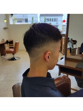 ピスヘアー(PITH HAIR) スキンフェード　クロップスタイル