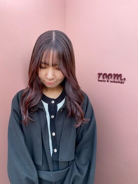 ルーム シンサイバシ(room shinsaibashi) 【KANAKO】軽く巻くだけでも可愛い◎柔らか暖色カラー