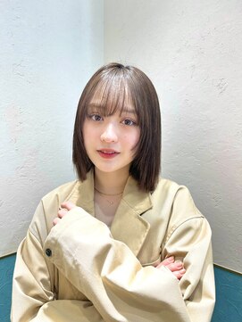 ロンド レグリーズ 立川(Lond leglise) マロンベージュ/ボブ/前髪/レイヤー/髪質改善/縮毛矯正/立川