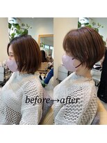 リブレ(RE:BRE)&nbsp;[ショート/ボブ/ハイライト/髪質改善/縮毛矯正]