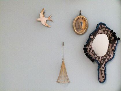 トリとハサミとたまにネコの写真