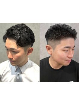 ビジネスシーンでもお洒落なヘアスタイルを*時短で清潔感のあるパーマスタイルをご提案致します[清澄白河］