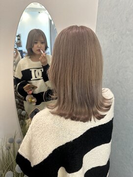 ヘアーラウンジルシェル(HAIR LOUNGE Le ciel) 【色落ちまで可愛い!】ホワイトベージュ