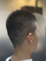 ヘアクリニックカルム 日暮里(Hair Clinic Calme)&nbsp;ソフトモヒカン　軍人ヘア　短髪　刈り上げ　爽やかヘア