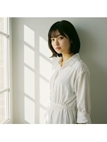 コトナ 越谷店 30代40代50代絶壁解消ひし形小顔前下がりショートボブ【越谷】