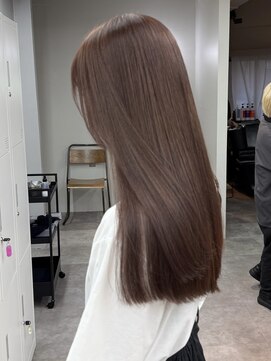 ヴェルダ 池袋店(verda) ブリーチなしダブルカラー RIKO モカラベンダー