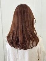 パル バイ ラベスト(Pal by lovest)&nbsp;ピンクオレンジカラー／レイヤースタイル