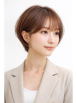 ゲイン(Gain) ショートカット・レイヤーカット×白髪ぼかし