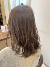 ルページ 千葉(lpage)&nbsp;髪質改善/顔周りレイヤーカット/グレージュ[千葉/千葉駅]