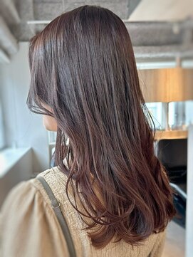 マッシュ チャヤマチ(MASHU chayamachi) 柔らか透明感カラー/ブリーチなし/オリーブブラウン/大阪梅田