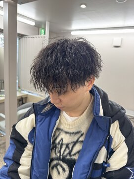 レーヴバイリコ 三軒茶屋(Reve by liko) ツイストスパイラルパーマ/ツーブロパーマ/三軒茶屋