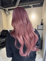 アミル(amiLe)&nbsp;ピンクヘア★ブリーチカラー