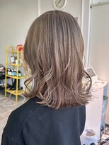 リルーム(re-room)&nbsp;ブリーチカラー/ミルクティーベージュ/ミディアムレイヤー