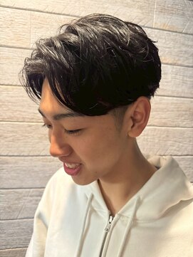 クリーク オブ ヘアー 西原店(CLIQUE of hair) メンズ/フェザーパーマ