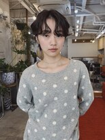 ヒュージ 三軒茶屋(huge)&nbsp;くせ毛風パーマ/ショートボブ/ニュアンスパーマ/20代30代