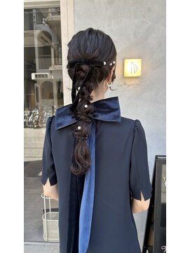 ミニョンエス 阪神西宮店(Mignon S) 編み下ろしアレンジ