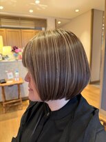ユウヘアー 石川橋店(U Hair)&nbsp;ボブ ハイライト
