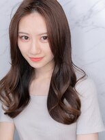 ローマ ギンザ(ROMA Ginza)&nbsp;銀座/美髪レイヤーカット/艶髪ココアブラウン/デジタルパーマ