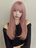 ランテルディ 渋谷(LANTERDIT)&nbsp;グレージュフェイスレイヤーワンホンレイヤーシースルーバング☆