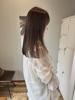 ラナ ナカガワ(Lana NAKAGAWA)&nbsp;Beforeも/秋カラー/艶ブラウンカラー/ミディアムヘア