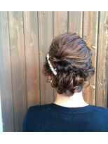 ホルムヘア(holm hair) お呼ばれヘアー