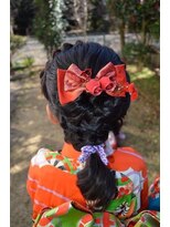 ラ ブランシュ 大宮(La Blanche)&nbsp;kidsヘアアレンジ和装