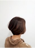 前下がりショートボブ