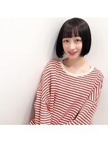 ローネス ギンザ(LONESS ginza) 大人可愛い20代30代40代☆艶たっぷり黒髪小顔ボブ！ミニボブ